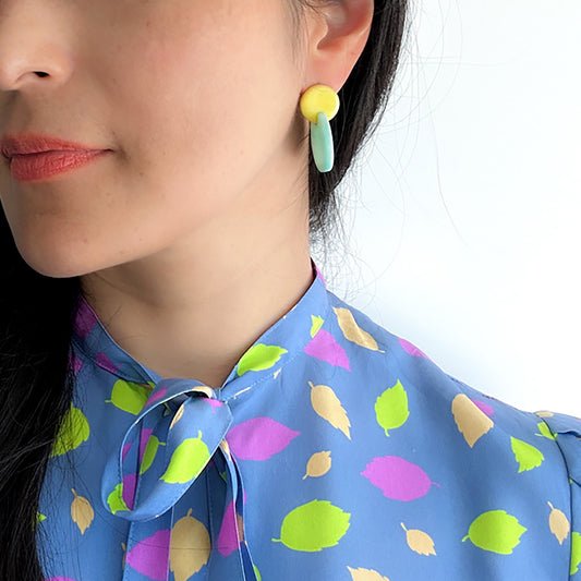 Alva Tagua Earrings